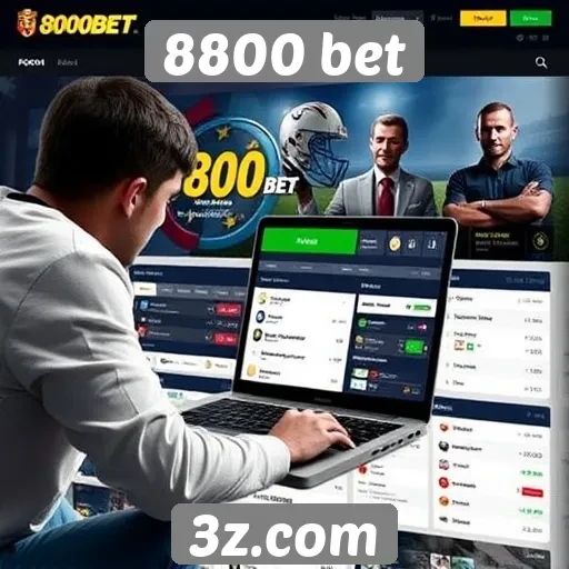 Análise das funcionalidades do site 8800 bet