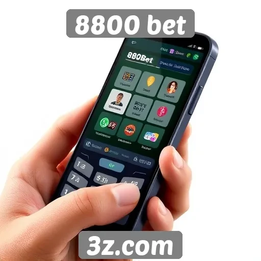 Experiência do usuário na plataforma 8800 bet